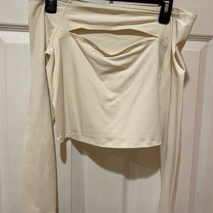 Bone long sleeve top